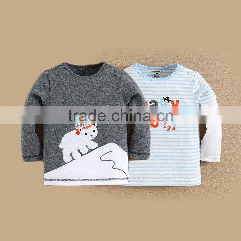 mom and bab 2015 baby clothes 100 cotton baby girl t shirts