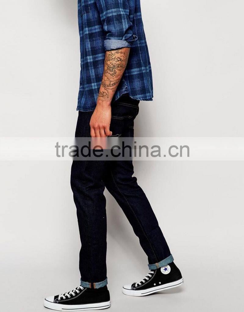 OEM factory bulk high quality jeans men 2016
