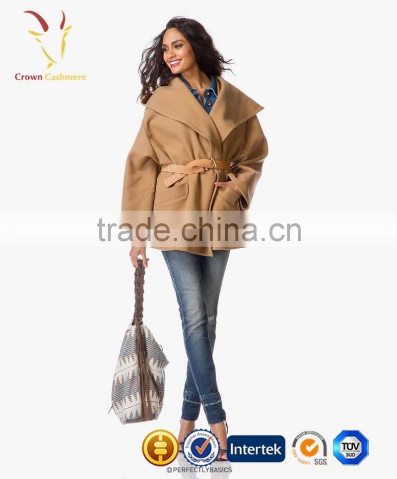 Woolen Winter Coats Woman Overoat