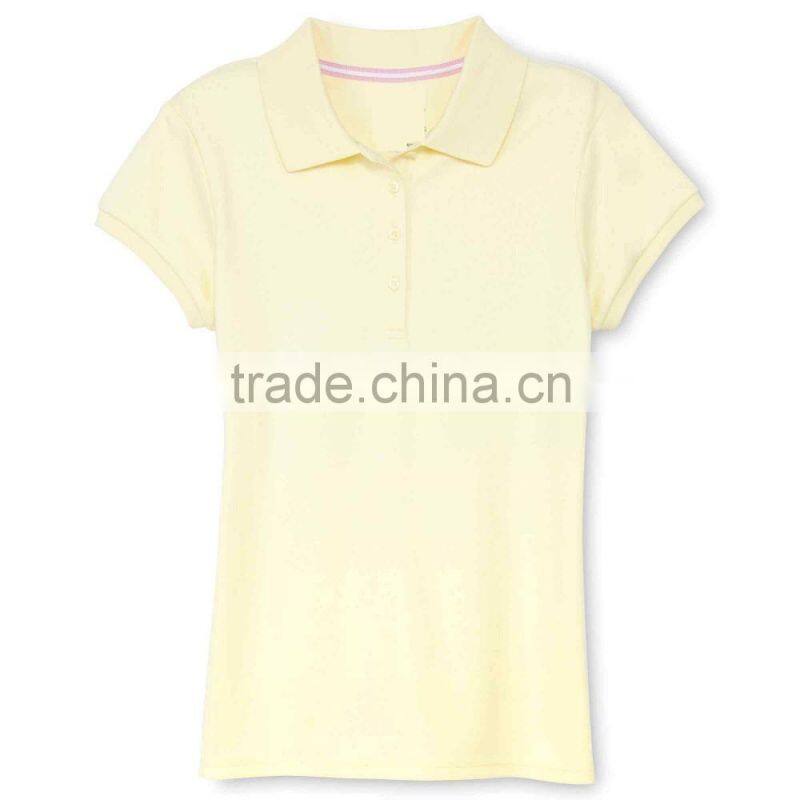 2017 Fashion Kid Polo Shirt Kids School Uniforms Plain Boy Polos Shirt Design