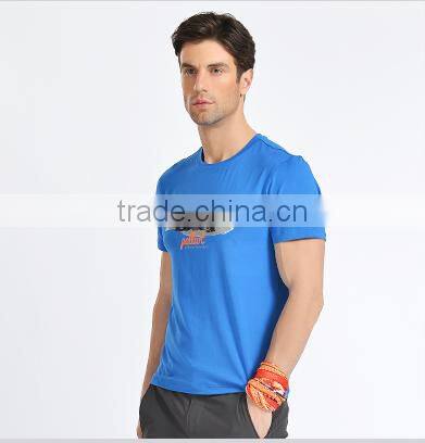 2017 new design wholesale gym wear hotsale promotional t-shirt