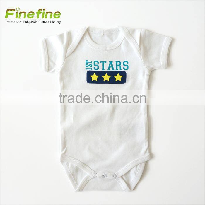 Hot Sale Baby Clothes 100% Cotton Kids Wear Unisex Custom Baby Romper