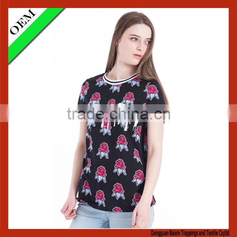 full printing t shirt custom t shirt china wholesale