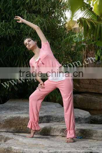 2013 ladies OEM yoga wear/ladies fitness wear/long & loose yoga suits