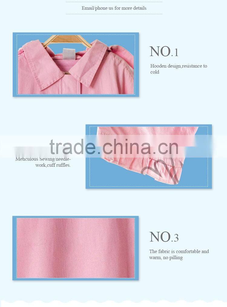 2016 Baby Girls Autumn Cotton Coat