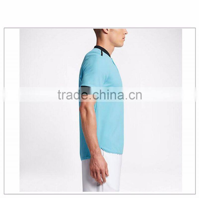 Factory Wholesale Sport T-shirt Dry Fit T-shirt Hot Sale Contrast Stitching T-shirt