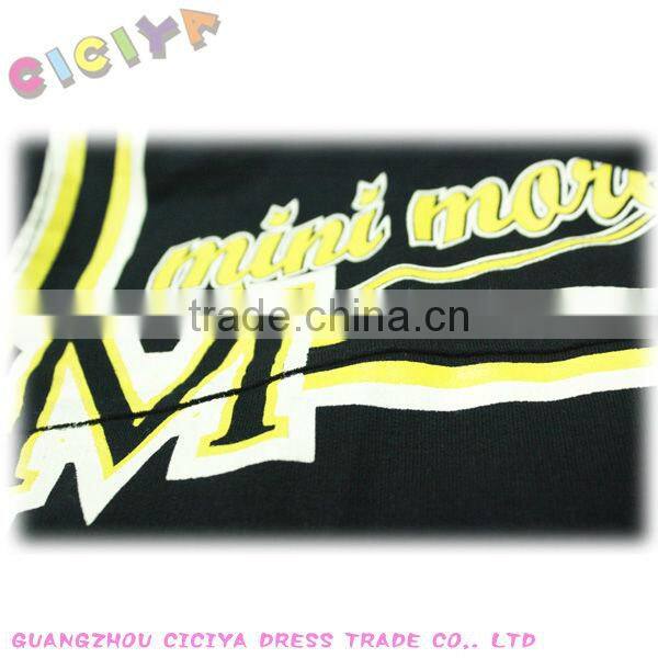 Make to order spring design boys cotton knitting zipper jacket