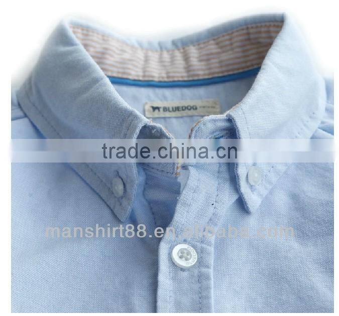 latest fashion long sleeve washed oxford children boys kids shirt