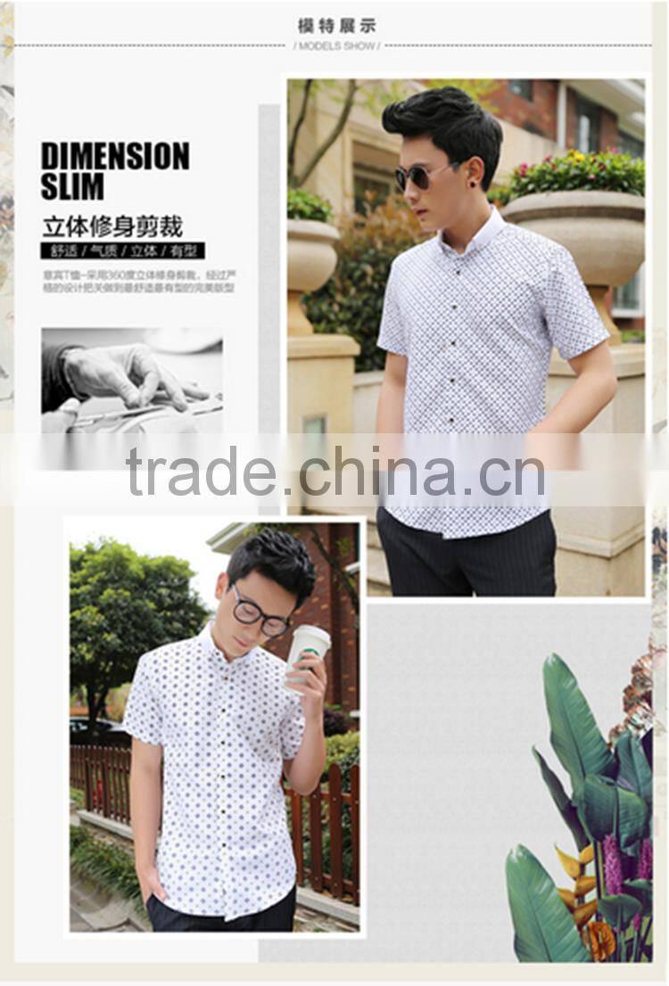 Latest shirt designs for men 2016 fancy custom elongated printed hawaiian short sleeve t-shirt