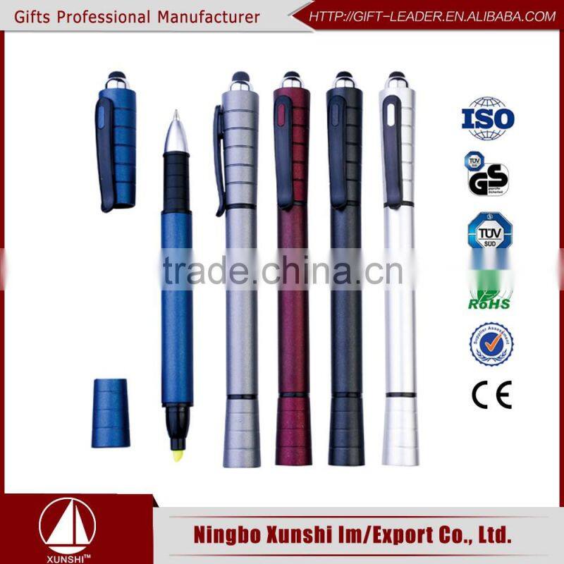 Custom stylus plastic ball pen new products 2016