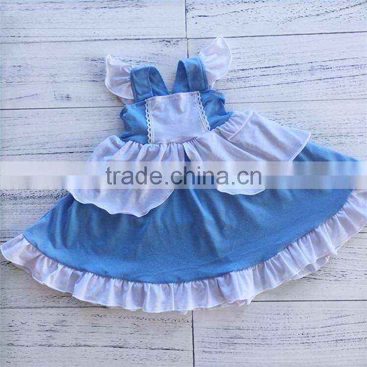 Fast delivery comfortable design elegant little princess inspired dress