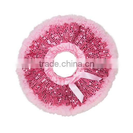 New Products Lovely Princess Sequin Tutu Dress Short Mini Skirts Boutique Girl Dance Tutu Skirts