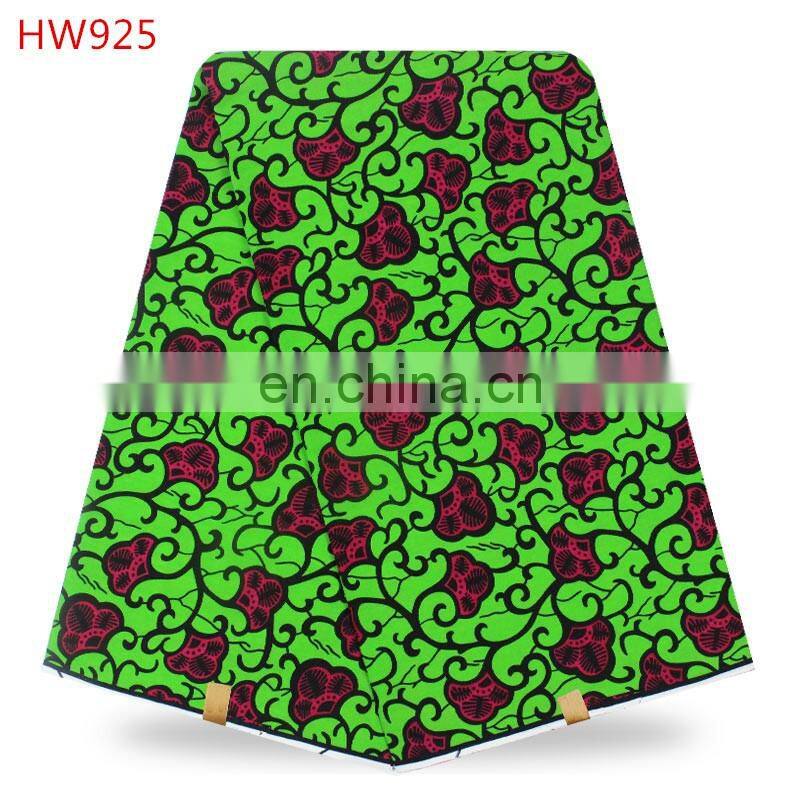 100% cotton holland dutch wax fabric super wax hollandais african ankara wax print fabric