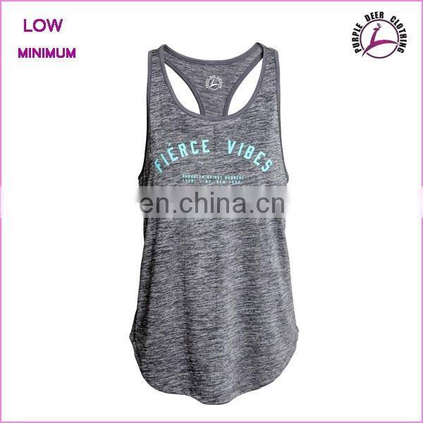 New design big size women tank top printing sports wear the body company clohting
