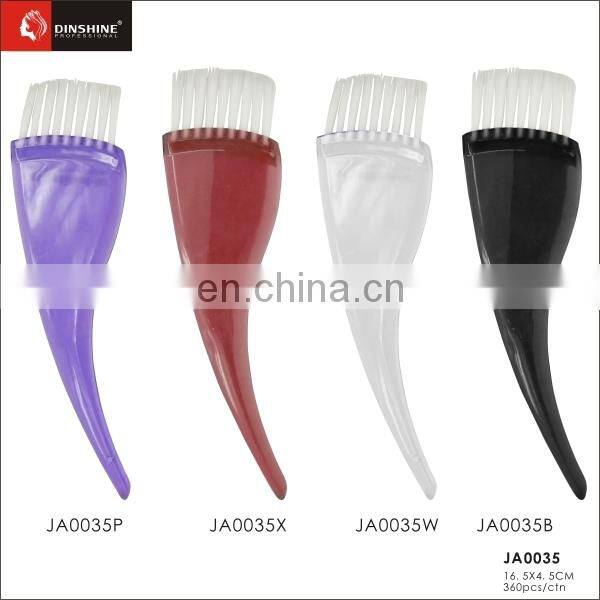 Professional durable color hair tint brush with white bristle for Salon