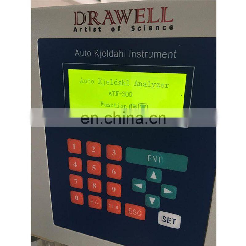 ATN-300 Automatic Kjeldahl Nitrogen analyzer Apparatus