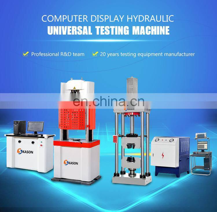WEW-2000H 2000KN Computer Display Hydraulic Universal Testing Machine from China Manufacture