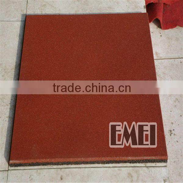 Anti-slip rubber Outdoor floor tiles for sport