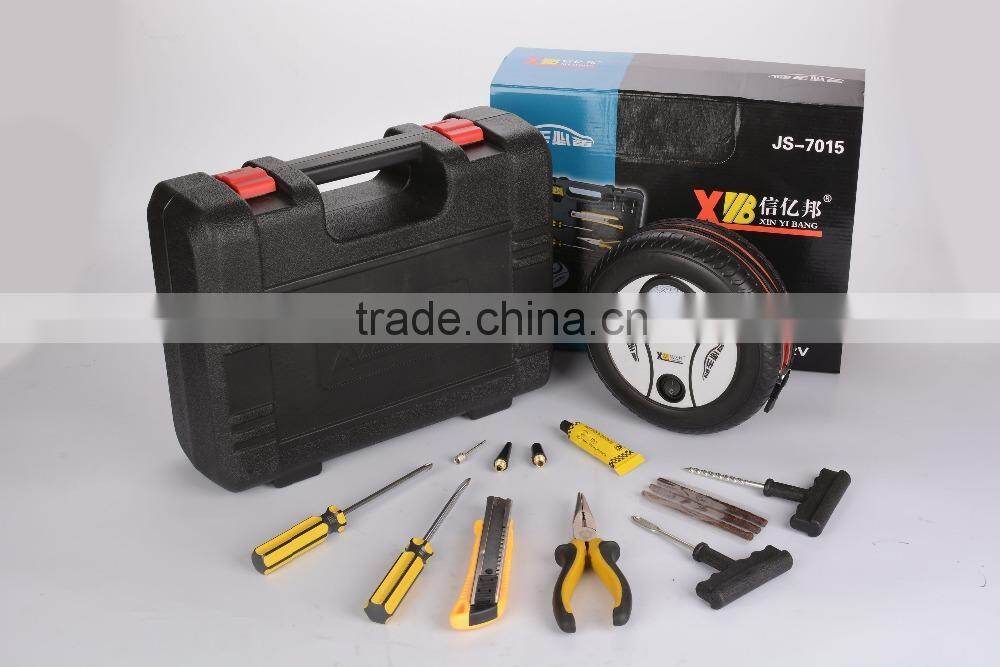 best quality portable car air compressor and hand tool sets