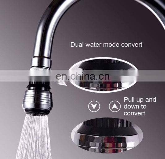 Water saving faucet fitting 360 degree Aerator Faucet