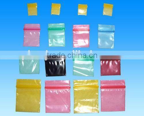 Resealable LDPE slider zipper bag /clear plastic zipper bag