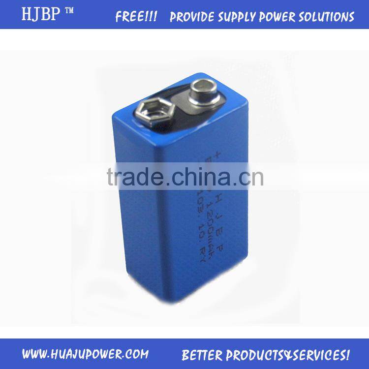 2016 hot sale ER9V 3.6V LiSOCl2 non-rechargeable Lithium primary battery