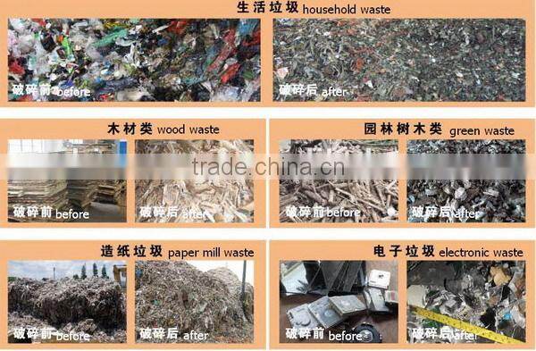 D800 two shaft shredder - Medical Waste Shredder