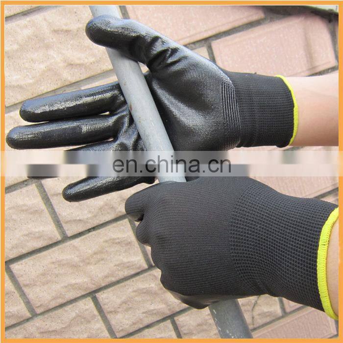 Customize hot sell 3/4 dipping best work gloves for dexterity