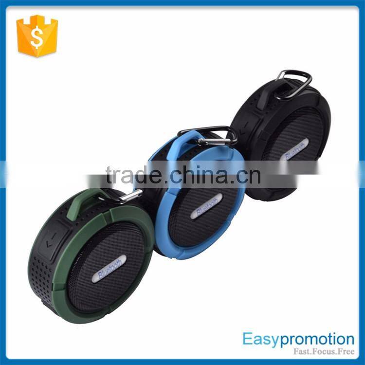 2016 Newly design round bluetooth waterproof speaker