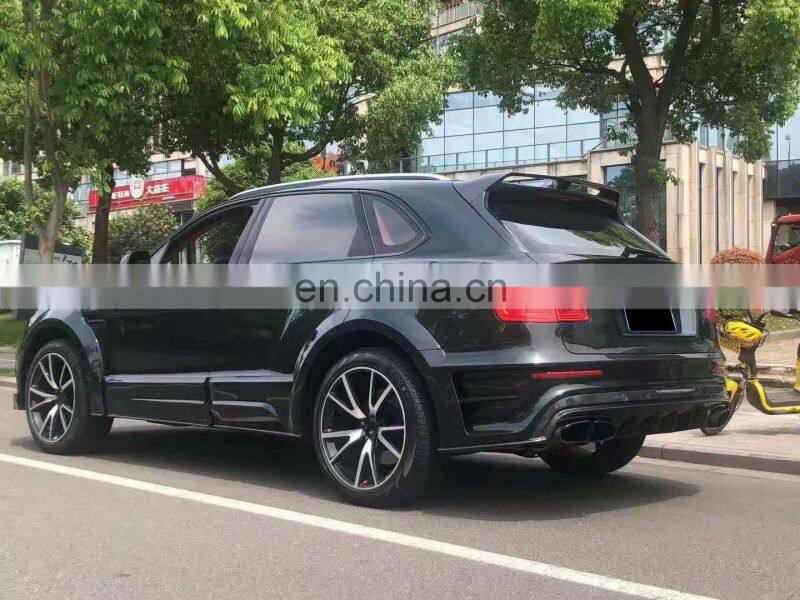 Runde Original Car 1:1 Customization Carbon Fiber Hood Side Skirts Front bumper Wheel Eyebrow For Bentley Bentayga Modifidy Mans