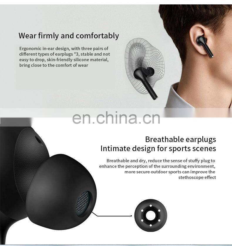 J3 Pro Tws earphones Wireless Headset Sport earbuds Touch Control 5.0 LED Display Headphone For All Phone