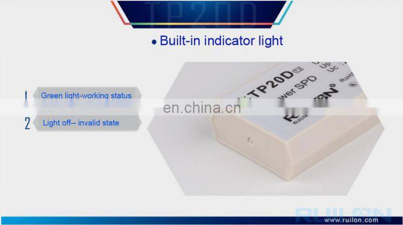 20kV Roadway Lighting Surge Protector Street Lamp Surge Protection Device 4 wires Lightning Arrester Lightning Protection Device