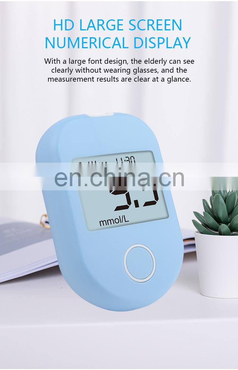 Manufacturer direct selling blood glucose meter, home test paper needle 50 piece blood glucose meter PCBA