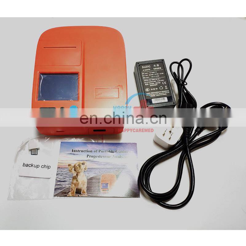 HC-R065 Animal Poct Fluorescent veterinary Canine progesterone for progesterone dog
