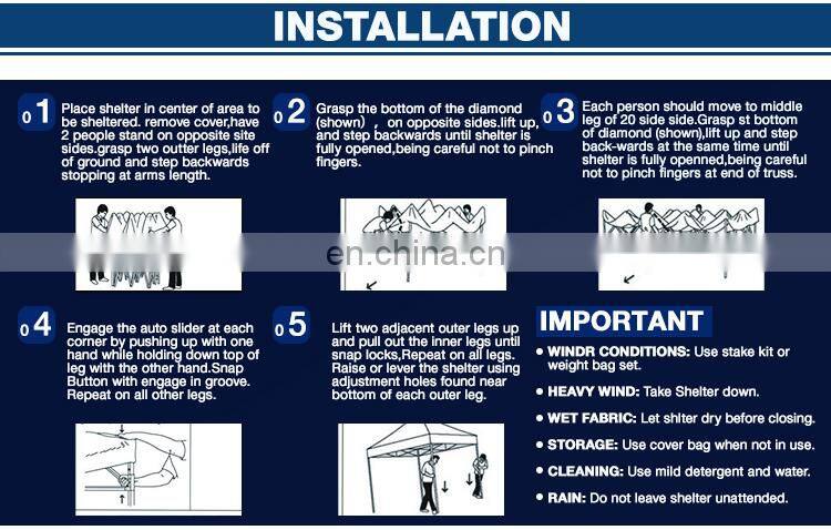 Commercial tent canopy tents