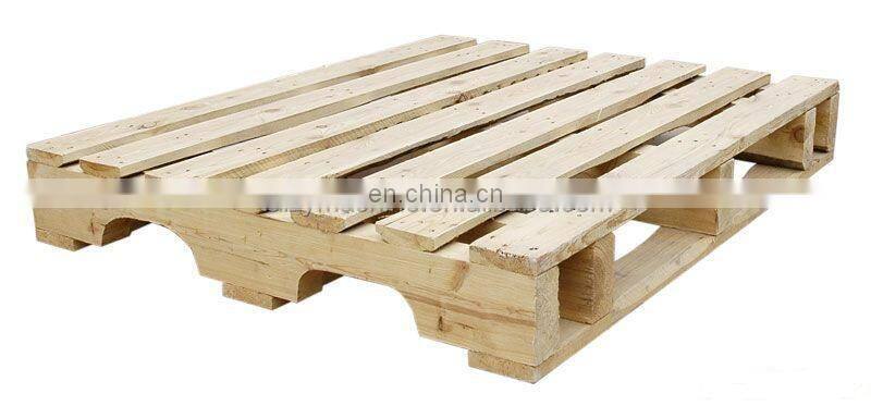 Euro Pallet Automatic Wood Wooden Pallet Block Nailing Making Machine For Sales