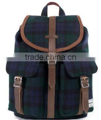 Europ fashion 600D school backpack laptop bag