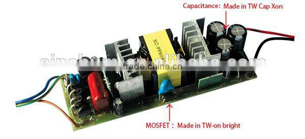 Waterproof 60w current switching power supply