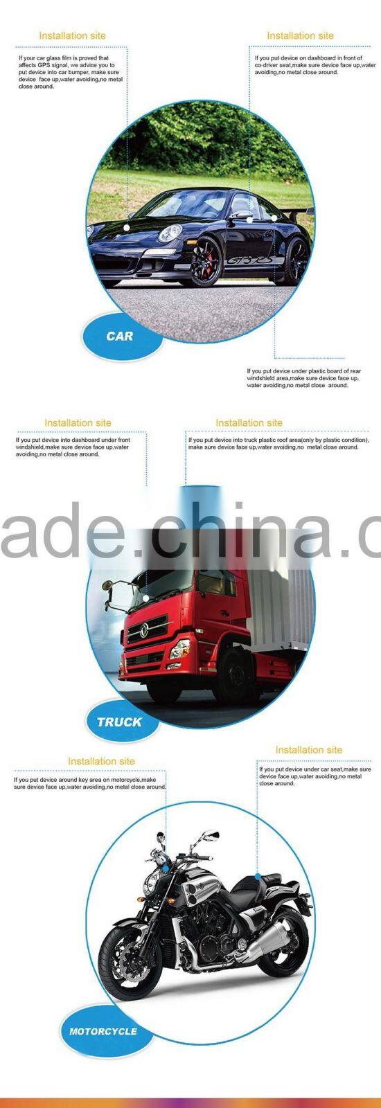 Hot Sale most popular practical gps vehicle tracker VT88