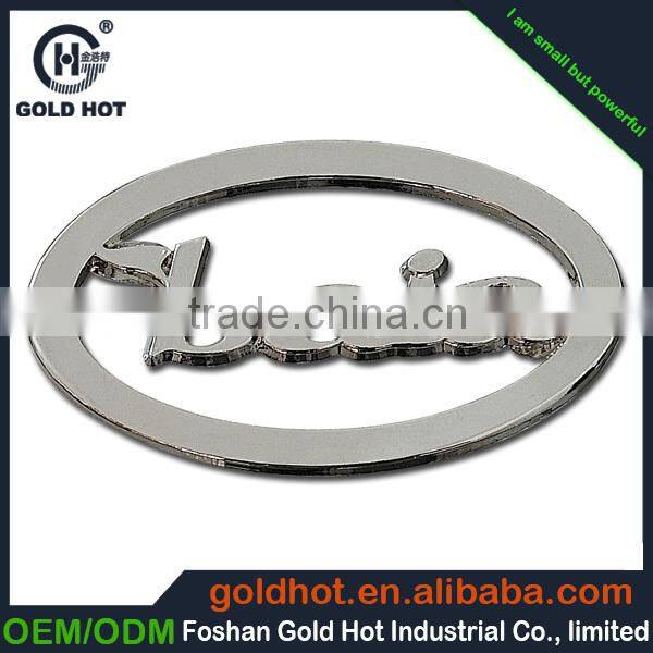 new product promotional custom size metal car sticker