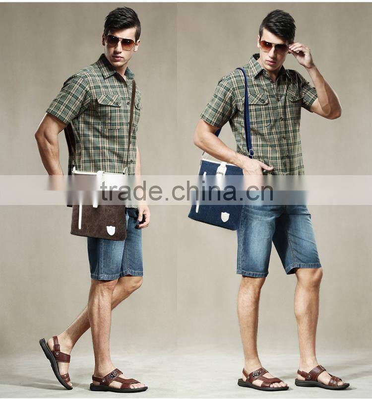 New fashion korea style man's messenger bag/single shoulder bag/leisure bag/causal bag/student bag