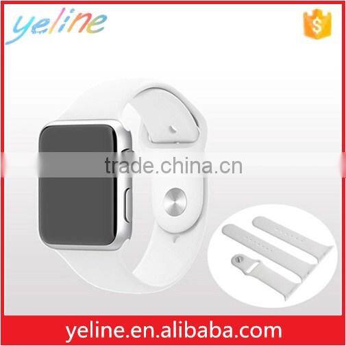 For apple watch,one piece silicon removable integrated watch bands for apple watch
