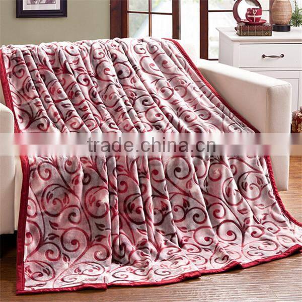 China manufacture home jacquard decor home warm blanket