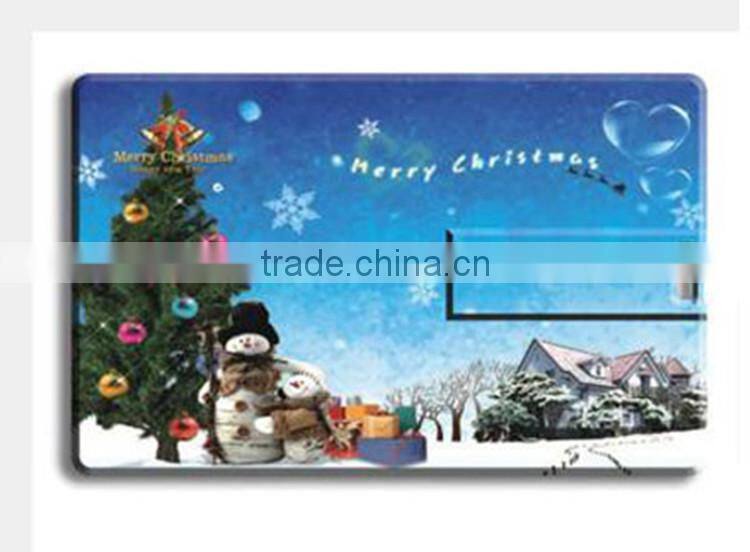 USB 2.0 High Speed favors wedding Gift usb flash drive card with custom printing