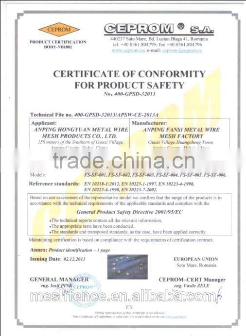 allibaba China shijianzhuang manufacture of used stainless steel iron fence panels designs for sale