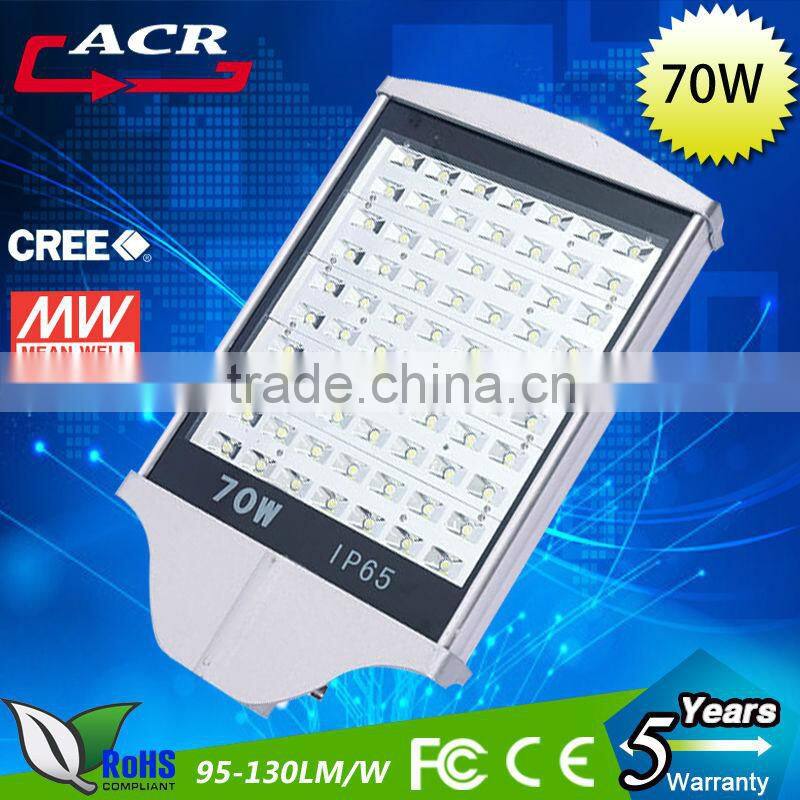 HOT!!!2015 price discount high efficiency 70w led street light ce rohs fc