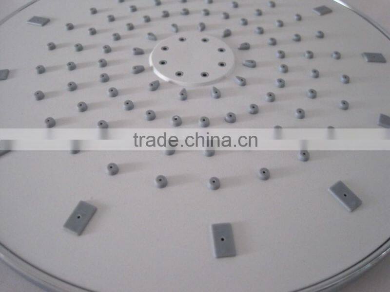 Luxury chromed ABS round overhead head shower