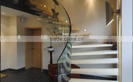 customize size curve stair treads