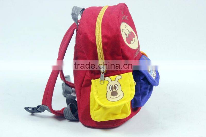 2016 Lovely Design Colorful Cartoon Child School Bag Backpack