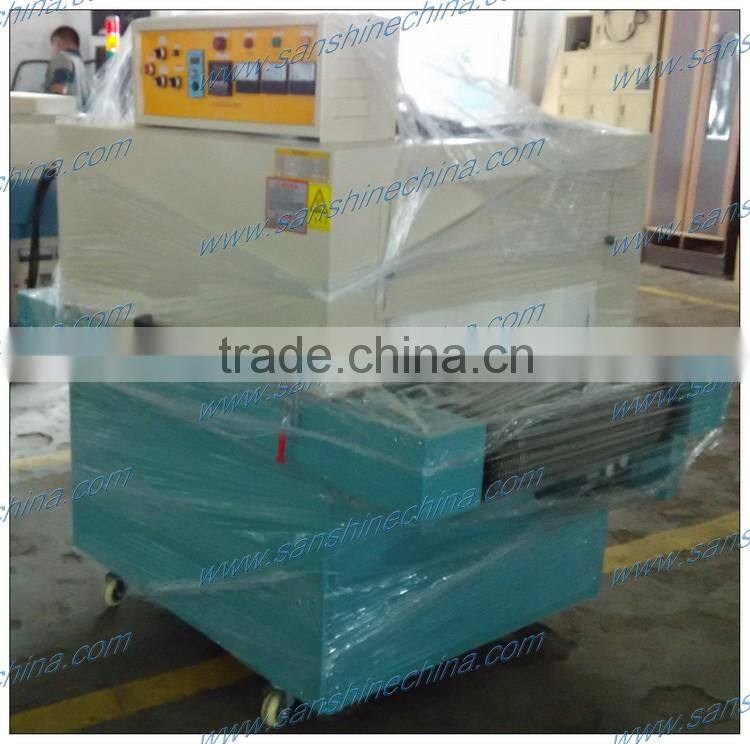 Industrial electric heating shrinking hot air cycled tunnel oven